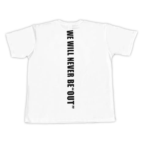 【予約販売】AP アウトになるな!! Tシャツ ホワイト