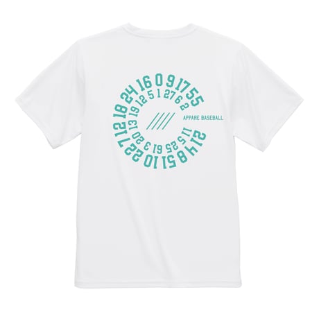 【予約販売】ALL APPARE circle Tシャツ ホワイト "Engine"
