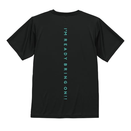 【予約販売】APB Tシャツブラック ”準備はできた…さあかかってこい”