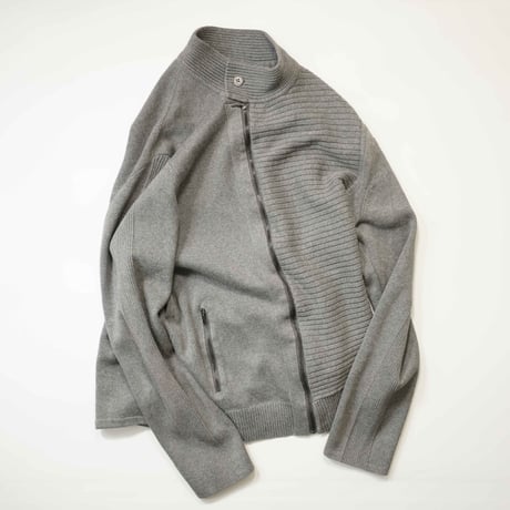 00s "Calvin Klain" Cotton knit Zip-up Blouson