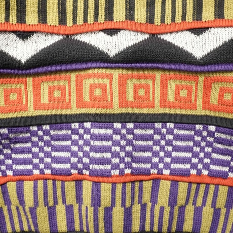 90s- 3D Knit Cardigan