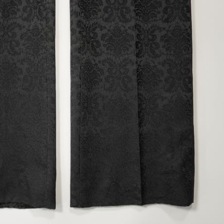 90s Embroidery design flare pants