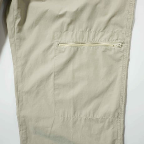 2002's "Calvin Klein" 6 Pockets Nylon × Cotton Wide Straight Pants
