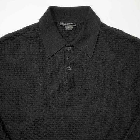 90s- Knit Polo Shirt