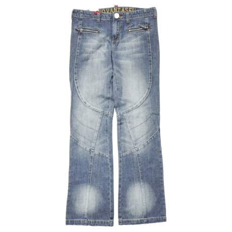 【Dead Stock!!!】EURO Y2K Flare Denim Pants