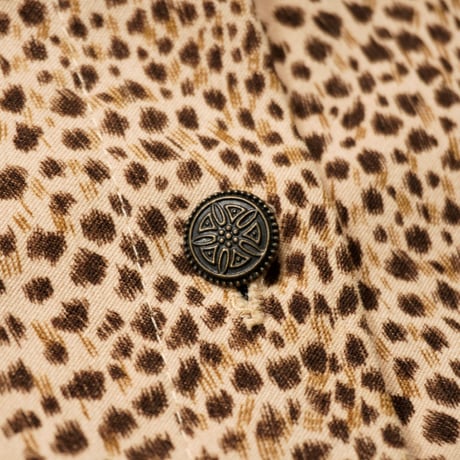 90s "ALFRED DUNNER" Cheetah pattern L/S shirt
