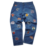 90s-00s NBA team logo Baggy pants