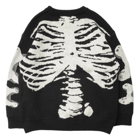 2010s- "AELFRIC EDEN" Bone design knit sweater