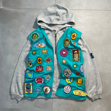 70s- Patch Patch Patch Vest