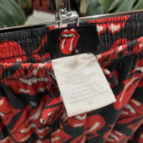 00s "Rolling Stones" Pajama Pants