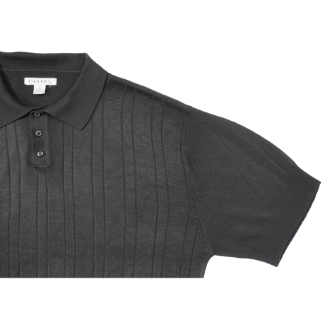 Knit polo shirts