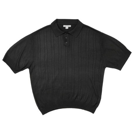 Knit polo shirts
