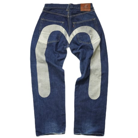 00s "EVISU" 2001 No.2 denim