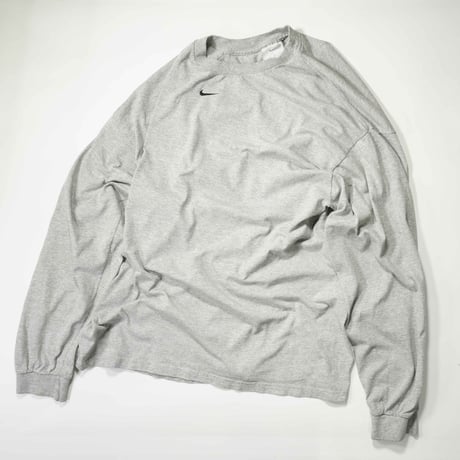 00s "NIKE" Center Swoosh logo L/S T-shirt