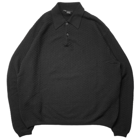 90s- Knit Polo Shirt