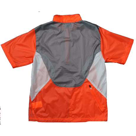 【NIKE】Nylon half zip S/S shirt