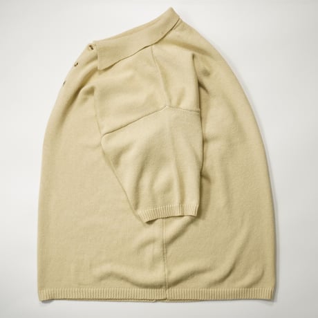 90s Cotton knit polo shirt