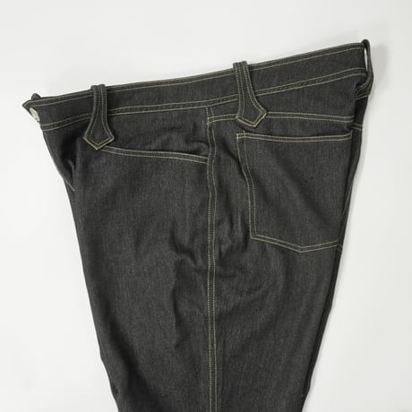 00s Stitch Design Slim Semi Flare Pants