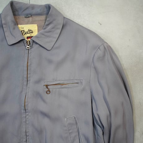 50-60s Rayon Gabardine Jacket