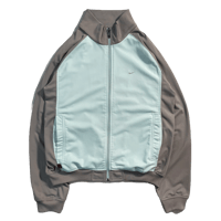 00s "NIKE" 2 tone Track Jacket