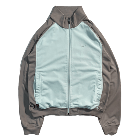 00s "NIKE" 2 tone Track Jacket