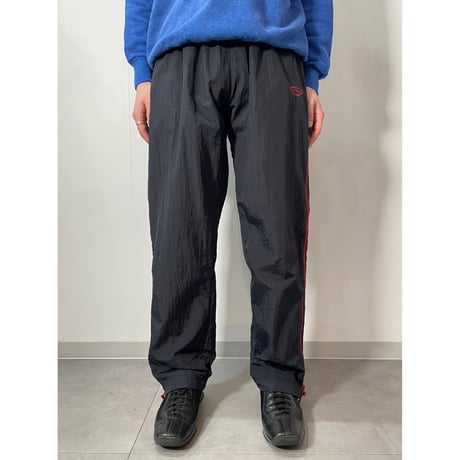 00s side double zip nylon pants