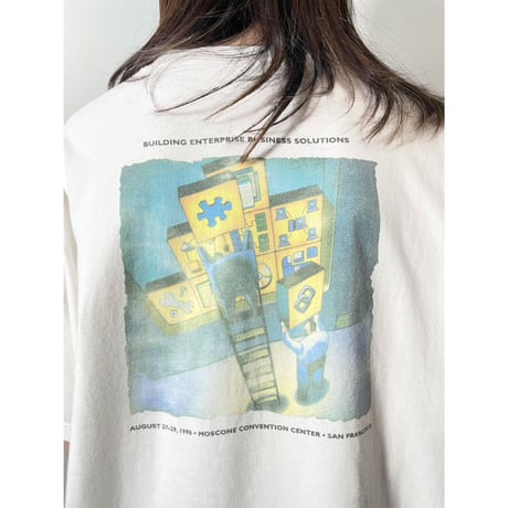 90s "Windows" Print T-shirt