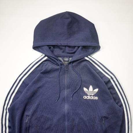 90s "ADIDAS" Zip up Hoodie Jersey