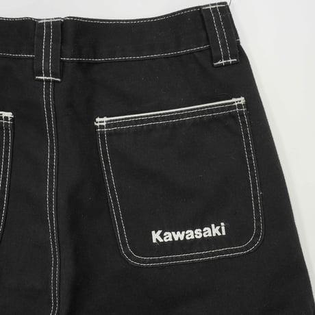 90s- "KAWASAKI" Detachable Pants