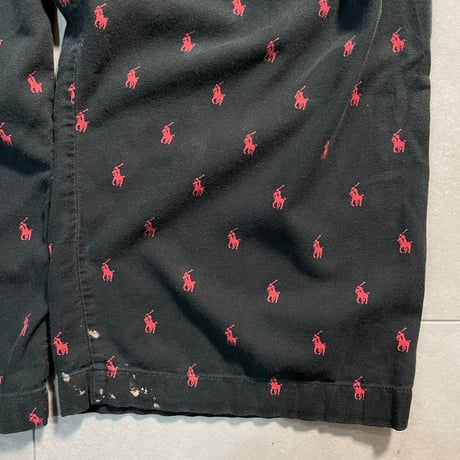 "Polo Ralph Lauren" Pony Logo Cotton Easy Pants