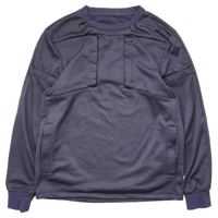 Zip design Technical Poly Sweat Shirt