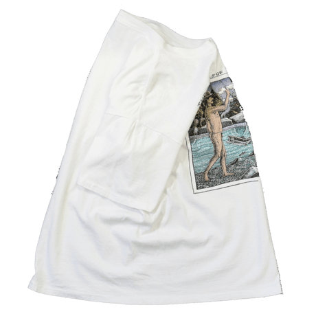 90s "NUDE FLYFISHING" T-shirt