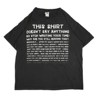 00s Lettered print T-shirt