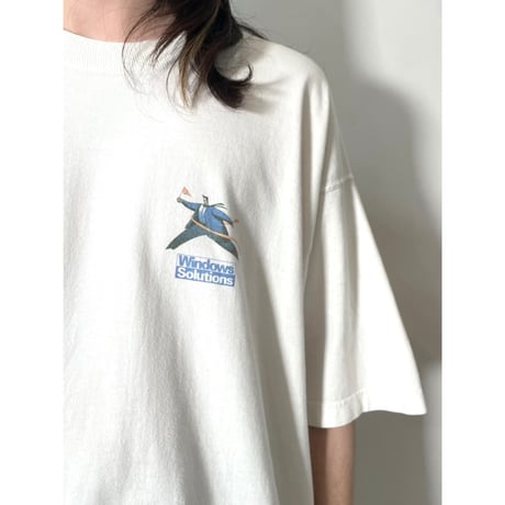 90s "Windows" Print T-shirt