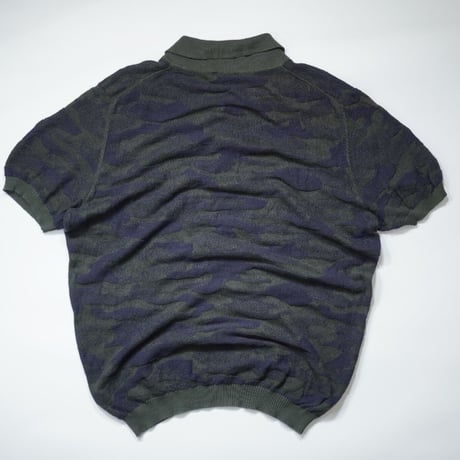 Italy made Knit polo shirt