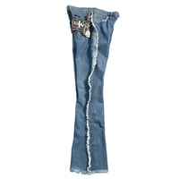 Euro Design Flare Denim Pants