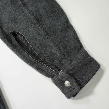 90s- Euro Heavy Cotton × Nylon L/S work shirt