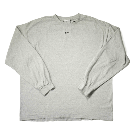 00s "NIKE" Center Swoosh logo L/S T-shirt
