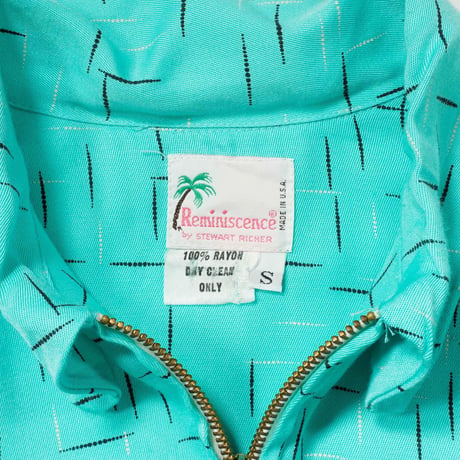 80s- "Reminiscence" Rayon Gabagdin Jacket