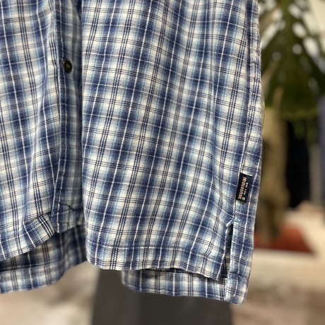 00s Ombre Check Open Collar S/S Shirt