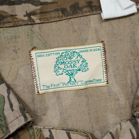 80s "MOSSY OAK" Real leaf camo jacket