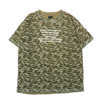 【ASIS】00s- Mesh × Cotton Layerded T-Shirt