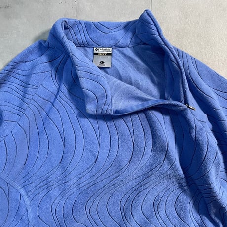 00s "Columbia" Une Une Fleece Pullover