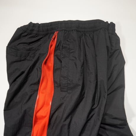 90s Side Zipper Nylon elasticated waist Pants