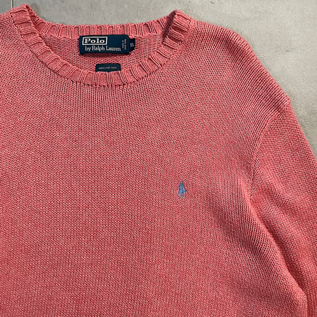 90s "Polo Ralph Lauren" Cotton Knit Sweater
