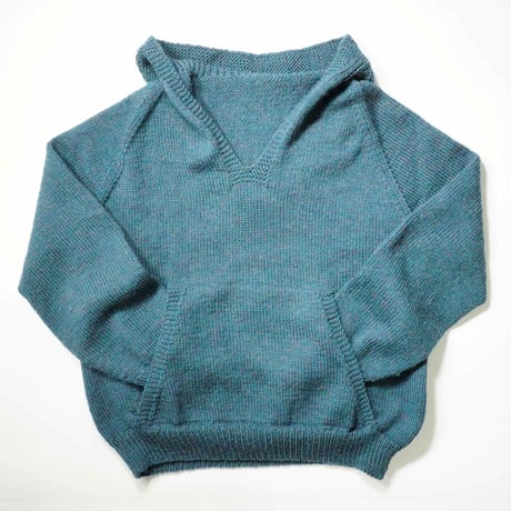 Vintage Hand knit Skipper Hoodie