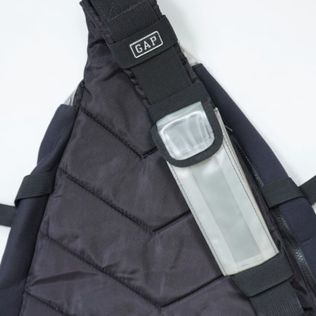 00s GAP one shoulder body bag / Clear & bonding