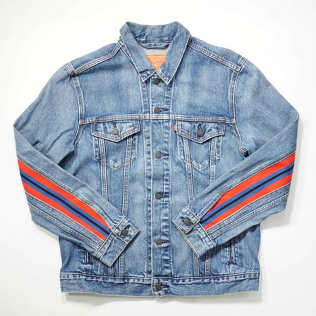 "Levi's" Rib Switching Denim Jacket