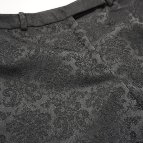 90s Embroidery design flare pants