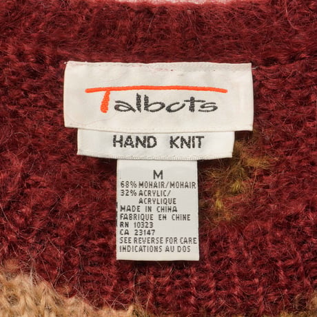 90s Mohair Hand Knit Sweater